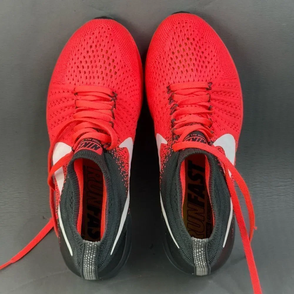 Nike Zoom All Out Flyknit 'Hot Punch Blue' sneaker shoes womens size 7.5